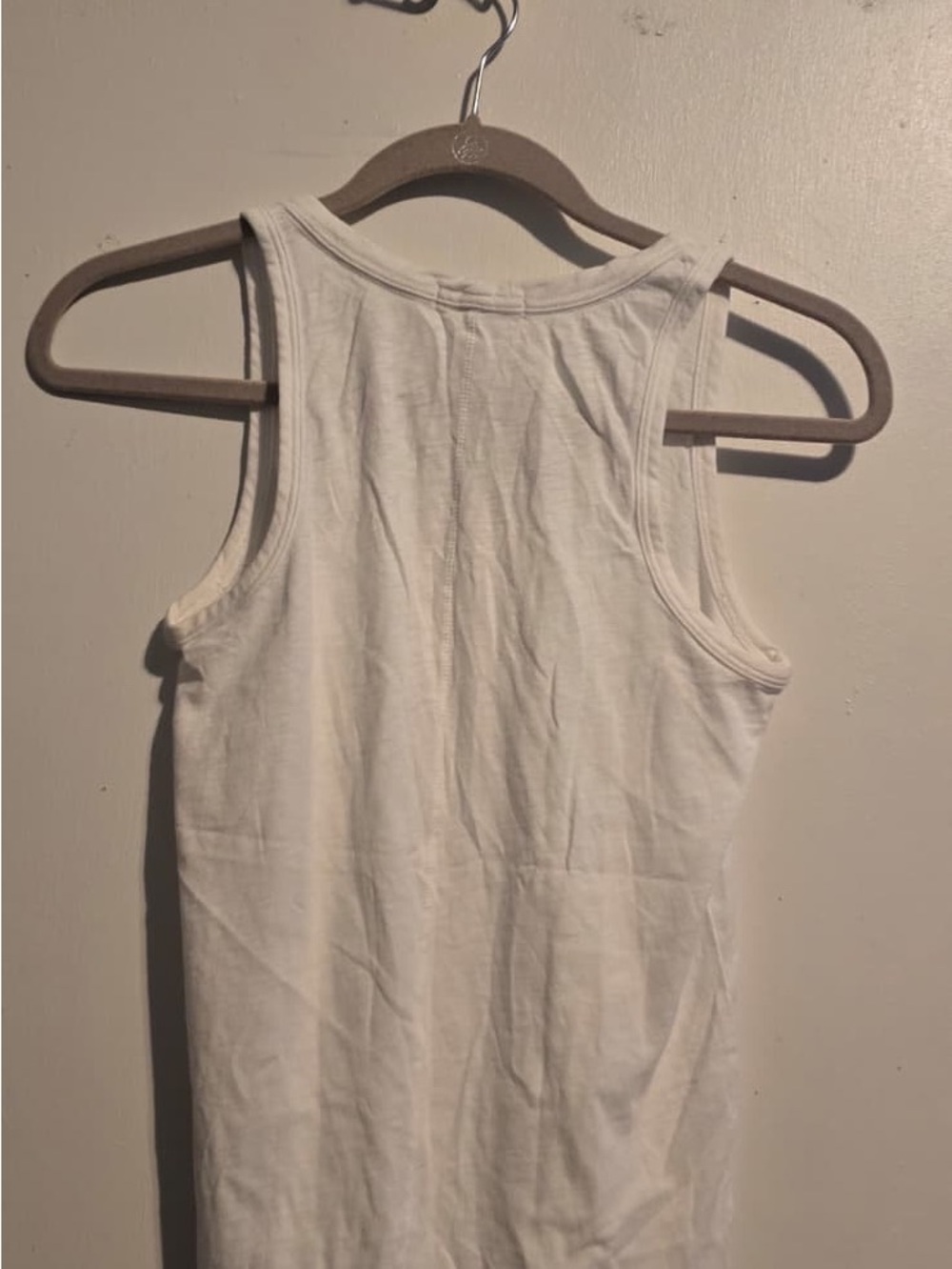rag & bone White Ribbed High-Neck Tank - Picture 12 of 13